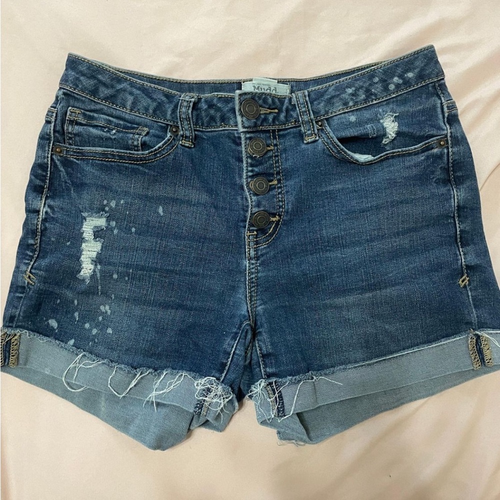 MUdd Blue denim shorts